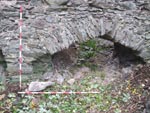 Ze� odd�luj�c� n�dvo�� od jihov�chodn�ho c�pu hradu, zaklenut� na prav� stran�. D�lky po 10cm. Foto: Tom� �im�nek.